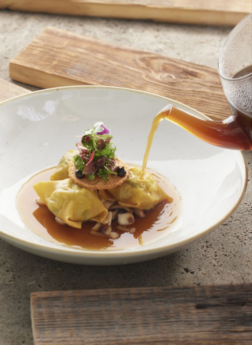 Maison Grandclaude · Restaurant Chaumousey, proche Epinal · Plat